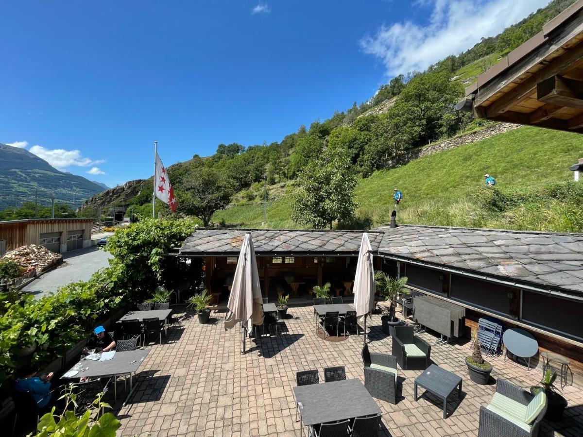 Visperblick 24-7 Parkplatz Und Fruehstueck Inkl Villa Ausserberg Exterior foto