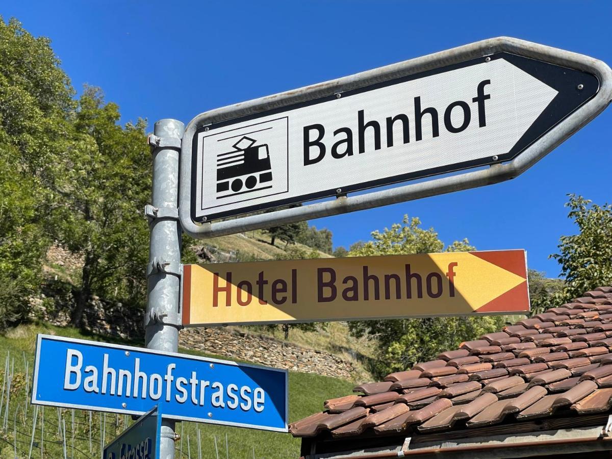 Visperblick 24-7 Parkplatz Und Fruehstueck Inkl Villa Ausserberg Exterior foto